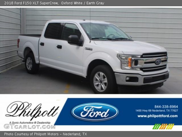 2018 Ford F150 XLT SuperCrew in Oxford White