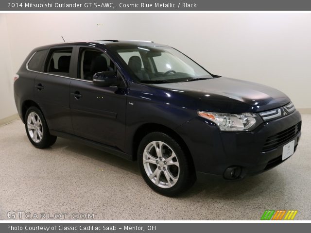 2014 Mitsubishi Outlander GT S-AWC in Cosmic Blue Metallic