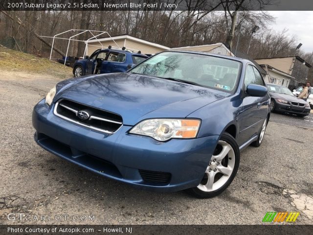 2007 Subaru Legacy 2.5i Sedan in Newport Blue Pearl