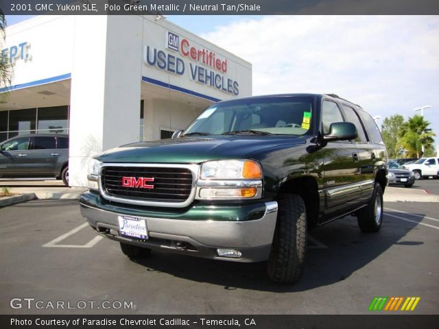 2001 GMC Yukon SLE in Polo Green Metallic