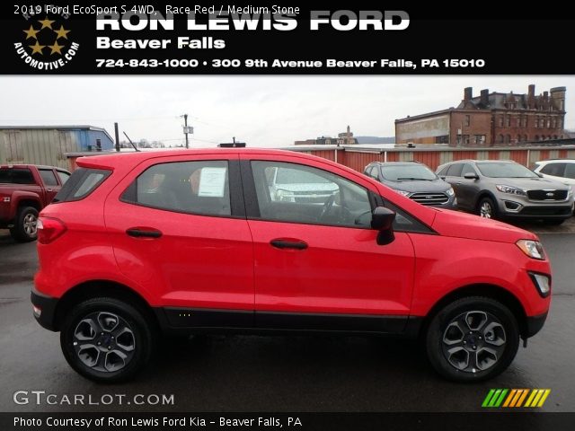 2019 Ford EcoSport S 4WD in Race Red