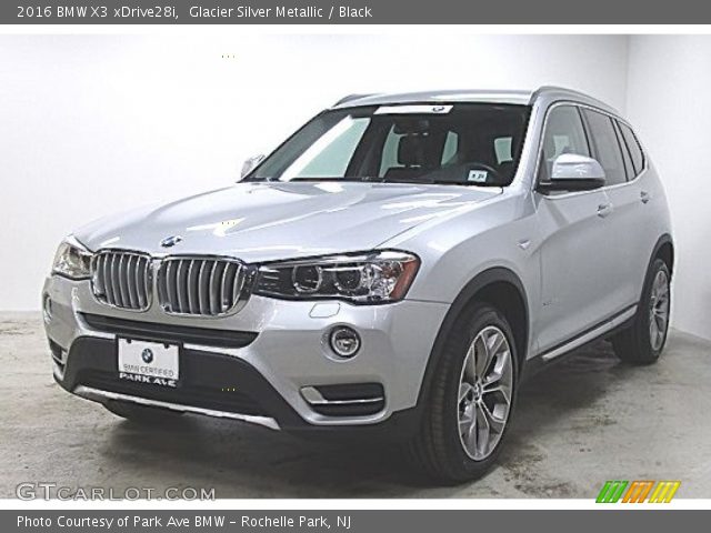 2016 BMW X3 xDrive28i in Glacier Silver Metallic