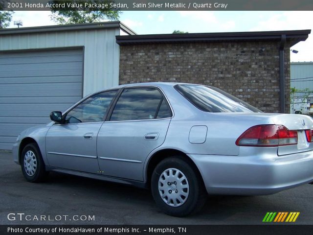 2001 Honda Accord Value Package Sedan in Satin Silver Metallic