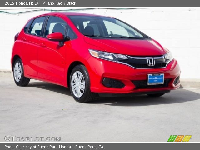 2019 Honda Fit LX in Milano Red