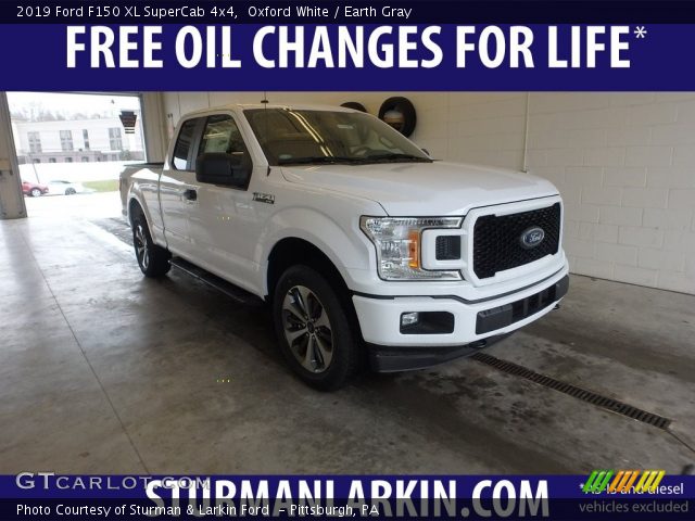 2019 Ford F150 XL SuperCab 4x4 in Oxford White