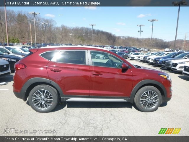 2019 Hyundai Tucson SEL AWD in Gemstone Red