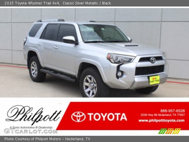 2015 Toyota 4Runner Trail 4x4 in Classic Silver Metallic