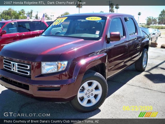 Dark cherry pearl honda ridgeline #4