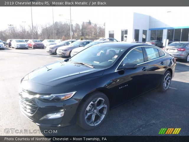 2019 Chevrolet Malibu RS in Mosaic Black Metallic