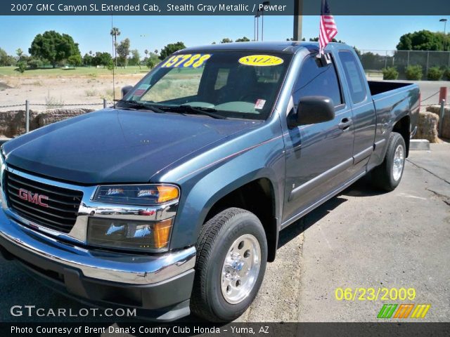 2007 GMC Canyon SL Extended Cab in Stealth Gray Metallic