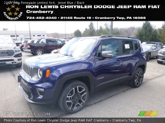 2019 Jeep Renegade Limited 4x4 in Jetset Blue
