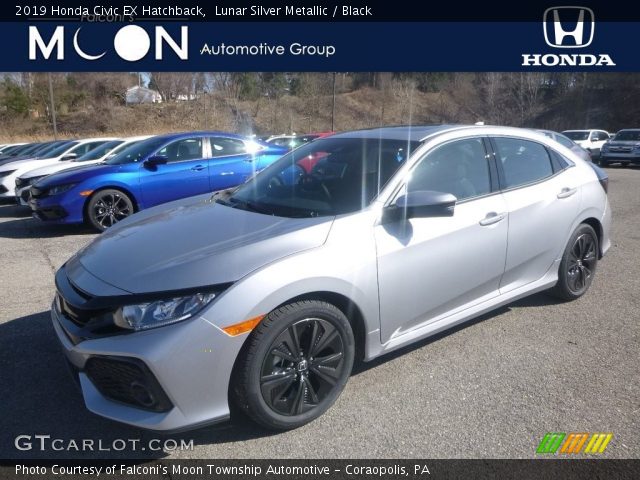 2019 Honda Civic EX Hatchback in Lunar Silver Metallic