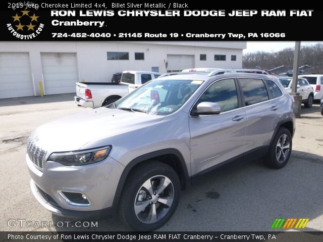 2019 Jeep Cherokee Limited 4x4 in Billet Silver Metallic