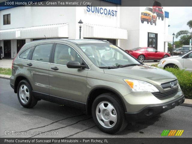 2008 Honda CR-V LX in Green Tea Metallic