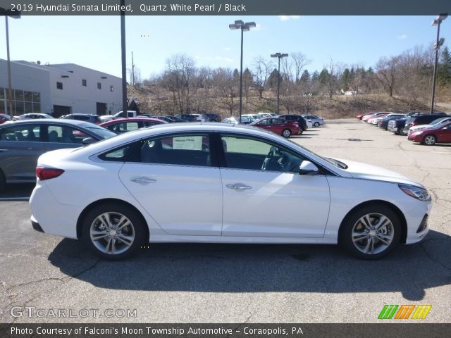 2019 Hyundai Sonata Limited in Quartz White Pearl