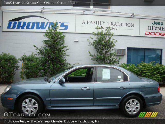 2005 Hyundai Sonata GL in Celadon Green