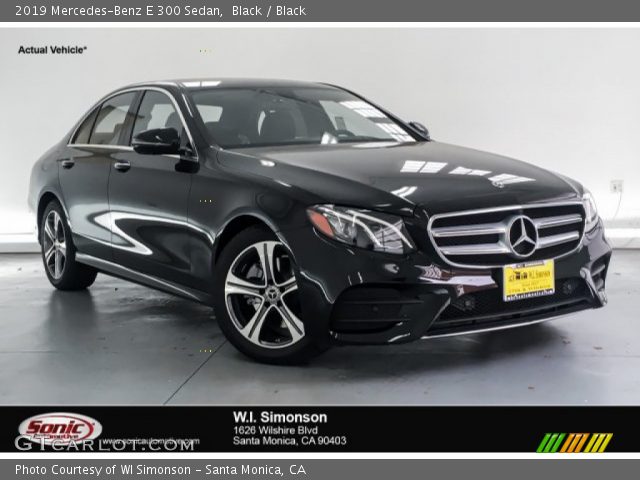 2019 Mercedes-Benz E 300 Sedan in Black