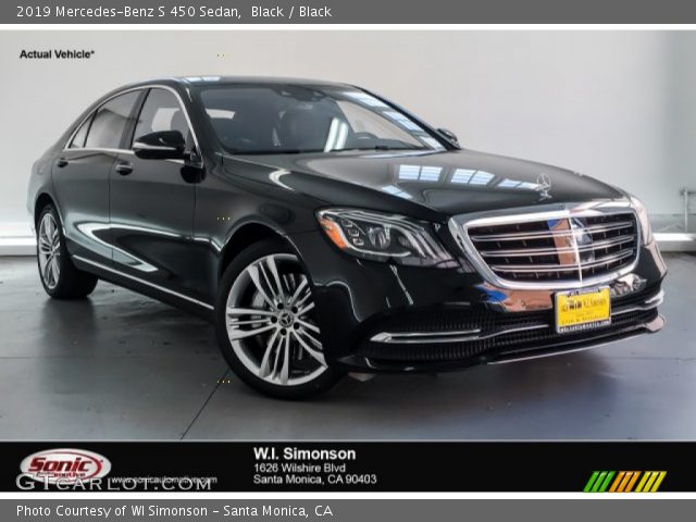 2019 Mercedes-Benz S 450 Sedan in Black