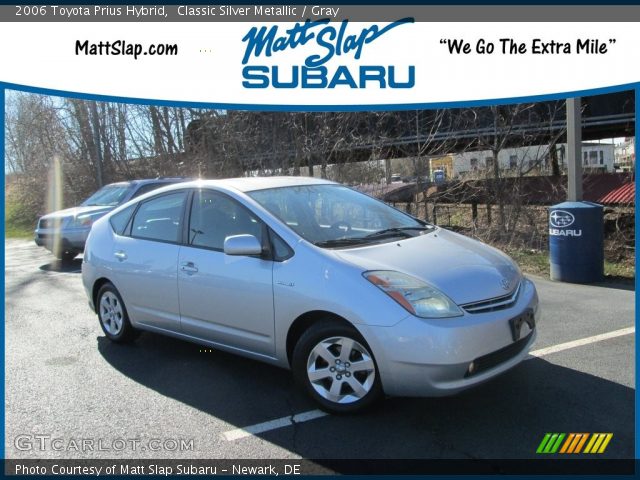 2006 Toyota Prius Hybrid in Classic Silver Metallic