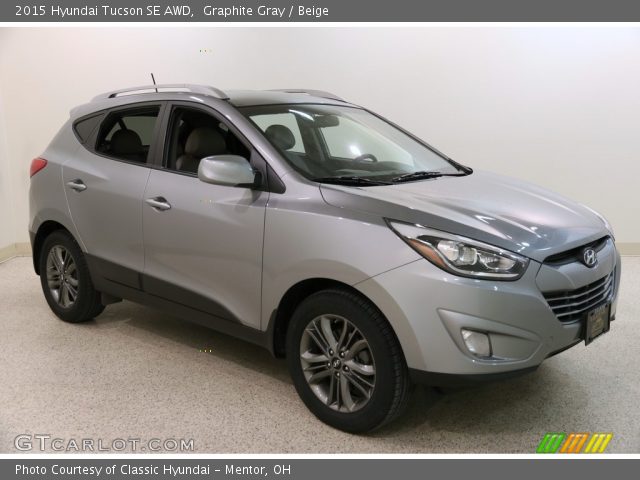 2015 Hyundai Tucson SE AWD in Graphite Gray