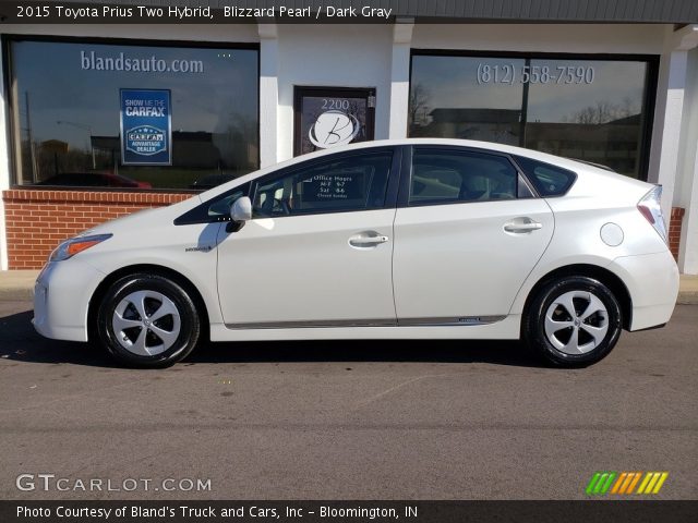 2015 Toyota Prius Two Hybrid in Blizzard Pearl