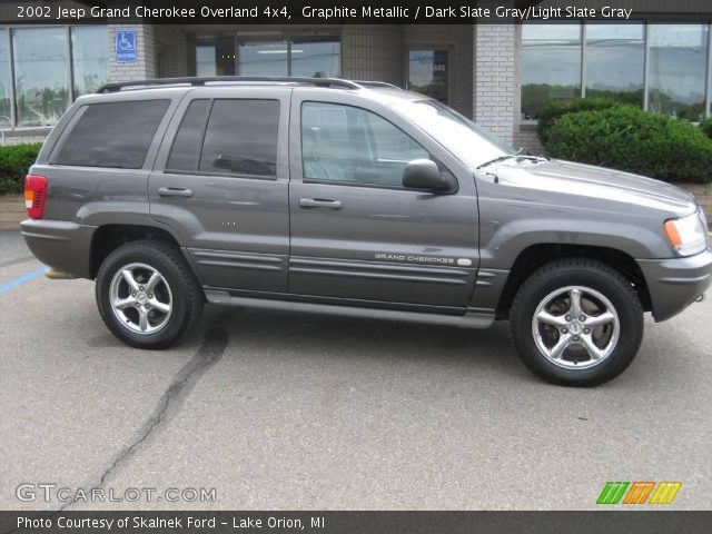 2002 Jeep Grand Cherokee Overland 4x4 in Graphite Metallic