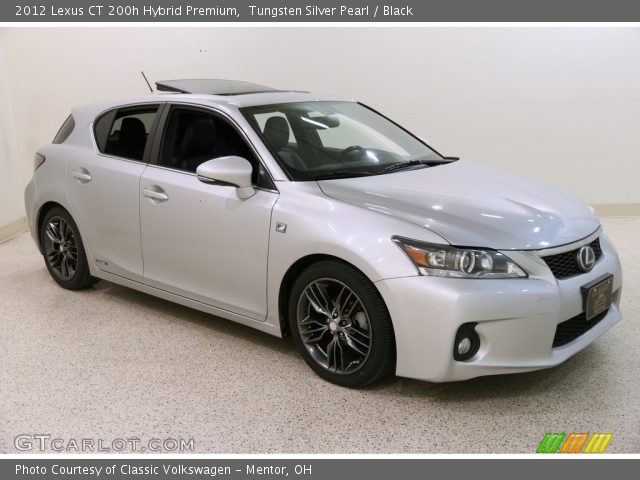 2012 Lexus CT 200h Hybrid Premium in Tungsten Silver Pearl