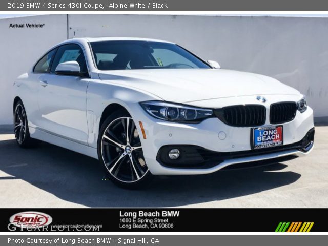 2019 BMW 4 Series 430i Coupe in Alpine White