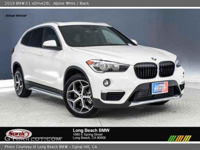 2019 BMW X1 xDrive28i in Alpine White