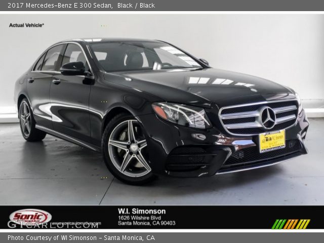 2017 Mercedes-Benz E 300 Sedan in Black