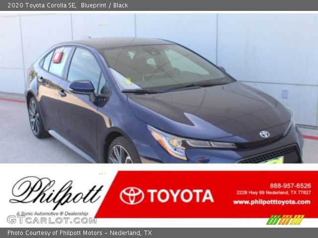 2020 Toyota Corolla SE in Blueprint