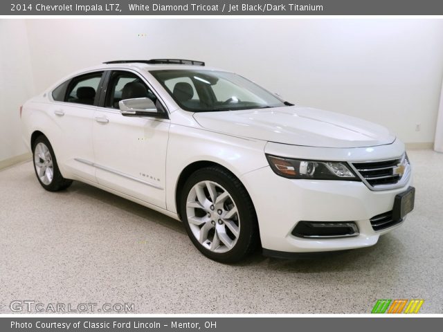 2014 Chevrolet Impala LTZ in White Diamond Tricoat