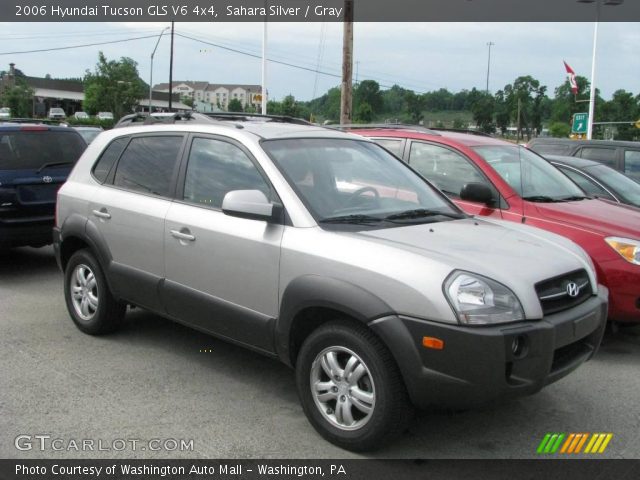 2006 Hyundai Tucson GLS V6 4x4 in Sahara Silver
