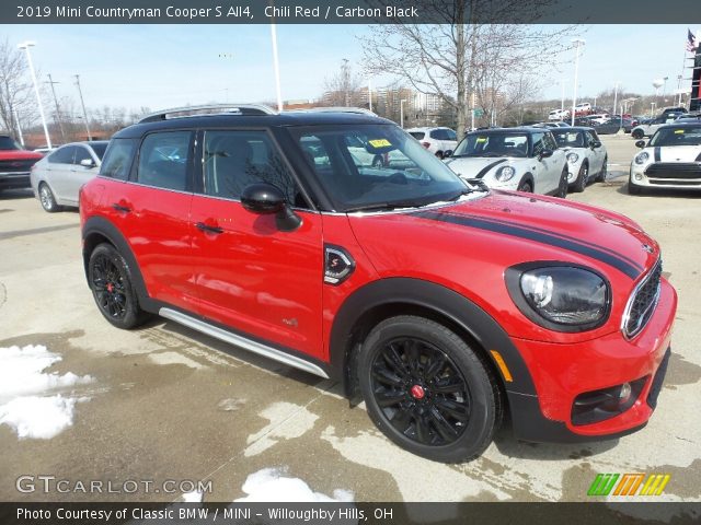 2019 Mini Countryman Cooper S All4 in Chili Red