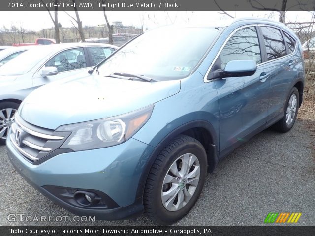 2014 Honda CR-V EX-L AWD in Twilight Blue Metallic