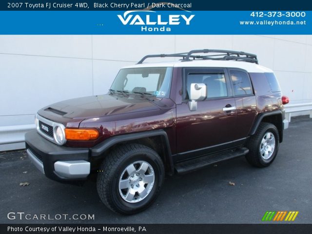 2007 Toyota FJ Cruiser 4WD in Black Cherry Pearl