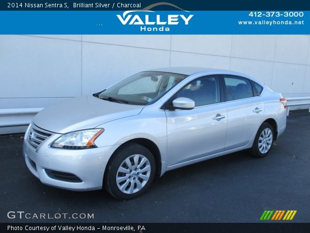 2014 Nissan Sentra S in Brilliant Silver