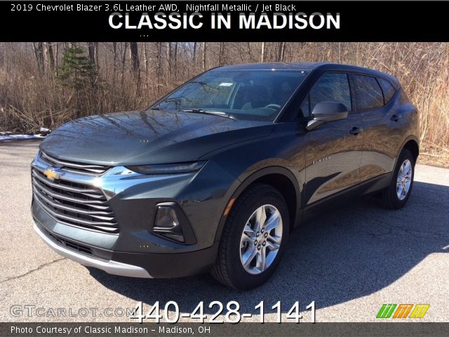 2019 Chevrolet Blazer 3.6L Leather AWD in Nightfall Metallic