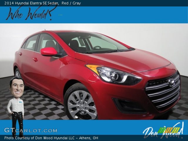 2014 Hyundai Elantra SE Sedan in Red