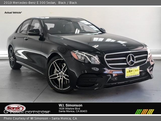 2019 Mercedes-Benz E 300 Sedan in Black