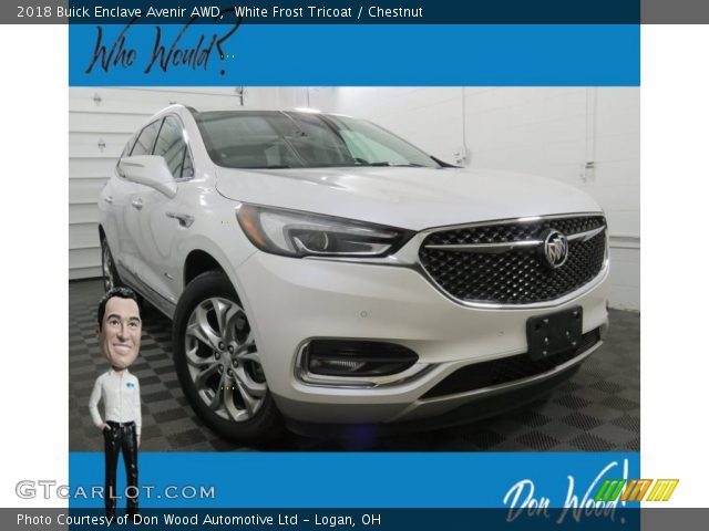 2018 Buick Enclave Avenir AWD in White Frost Tricoat