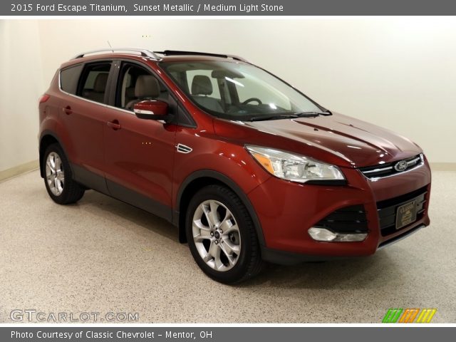 2015 Ford Escape Titanium in Sunset Metallic