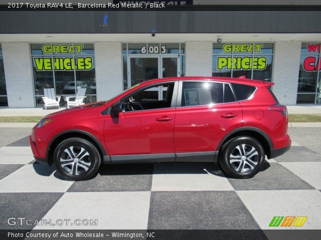 2017 Toyota RAV4 LE in Barcelona Red Metallic