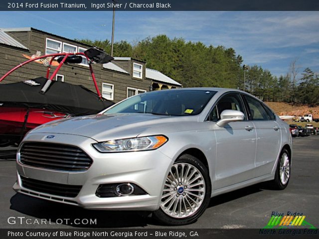 2014 Ford Fusion Titanium in Ingot Silver