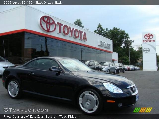 2005 Lexus SC 430 in Black Onyx
