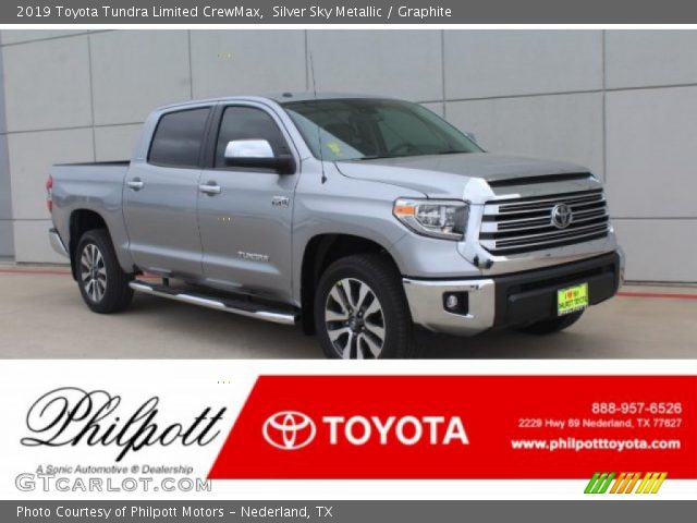 2019 Toyota Tundra Limited CrewMax in Silver Sky Metallic