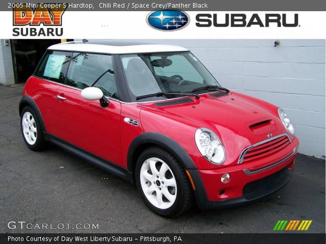 2005 Mini Cooper S Hardtop in Chili Red