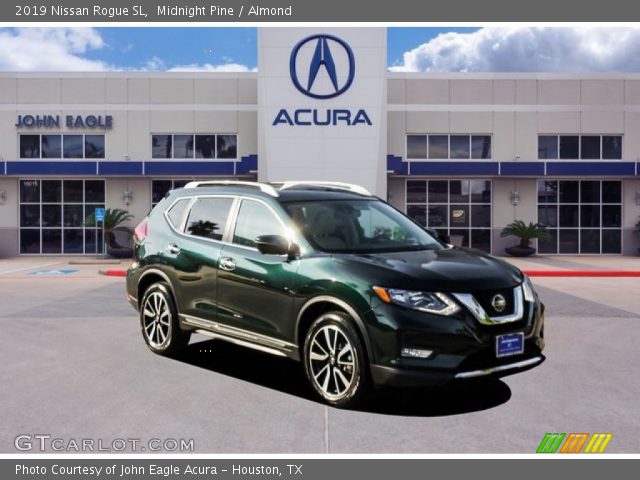 2019 Nissan Rogue SL in Midnight Pine