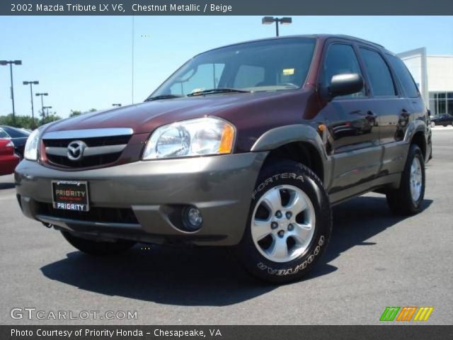 2002 Mazda Tribute LX V6 in Chestnut Metallic