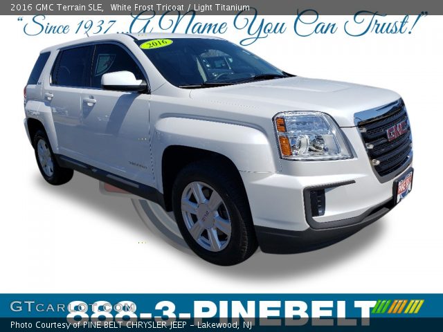 2016 GMC Terrain SLE in White Frost Tricoat